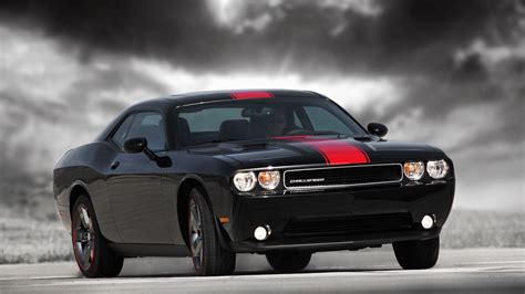 1440x900 Resolution Black And Red Sports Car Dodge Challenger Car Hd Wallpaper Wallpaper Flare