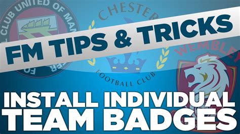 Fm13 Tips How To Install Individual Team Badges Football Manager