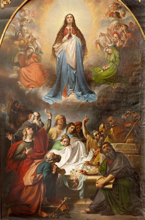 La Asunción De Nuestra Señora A Los Cielos Por François Joseph Navez