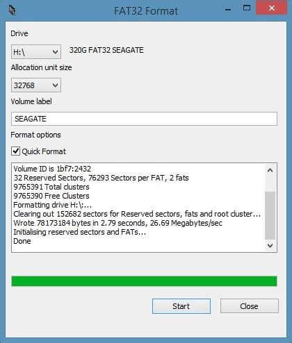 However, you won't be able to use the formatting tool if you want to use the fat32. How To Format External Hard Drive In FAT32