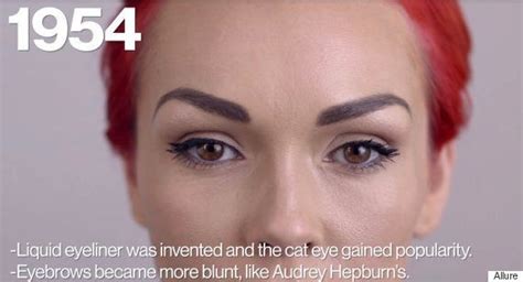 Kandee Jonhson Demos 100 Years Of Eye Makeup Trends In Less Than Two