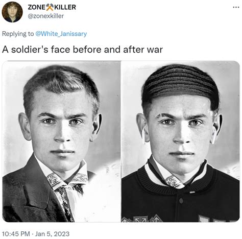 A Soldiers Face Before And After War Soldiers Face After Four Years