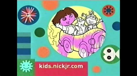 Rare Nick Playdate Dora The Explorer Bumpers Splat Era Youtube