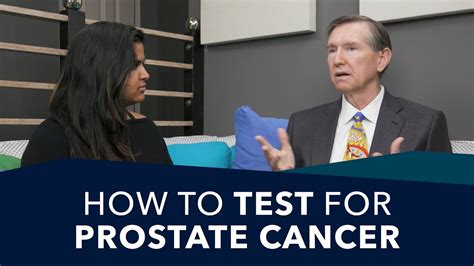 How To Test For Prostate Cancer Ask A Prostate Expert Mark Scholz Md Youtube
