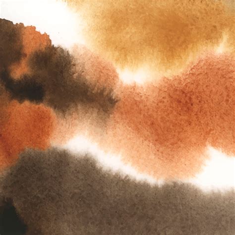 Abstract Brown Watercolor Stain Texture Download Free Vectors