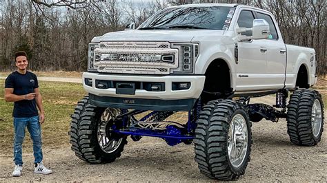 Bryces New Lifted F Sema Truck On Super Rare X S Boggers Youtube