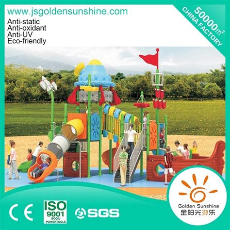 Plastic Outdoor Playground Amusement Equipment Slide For Fun China