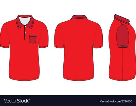 Polo Shirt Design Templates Royalty Free Vector Image