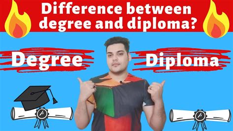 Degree Vs Diploma Difference Between Degree And Diploma 2020 Youtube