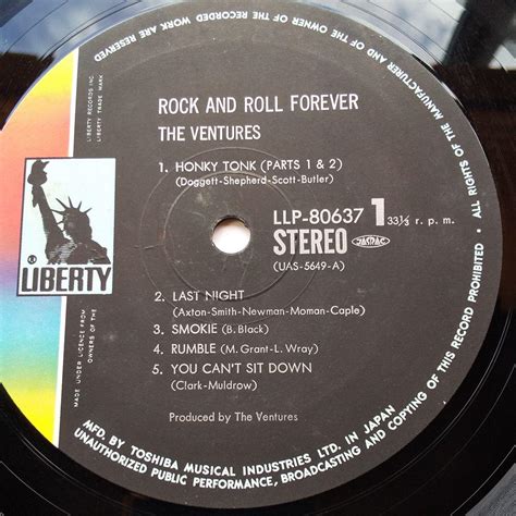 ザ・ベンチャーズ rock and roll forever [lp盤] メルカリ