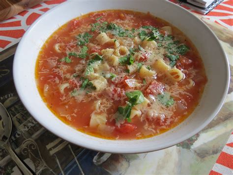 Italian Tomato And Pasta Soup The Lit Kitchen