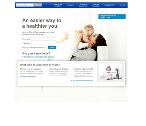 Mayo Clinic Patient Portal Login Official At