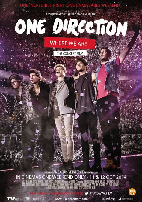 One Direction Where We Are The Concert Film 2014