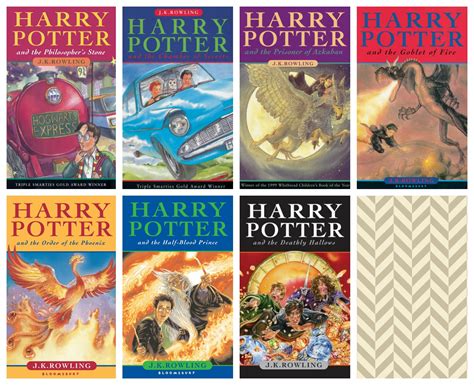 Many Covers Monday All The Harry Potter Series