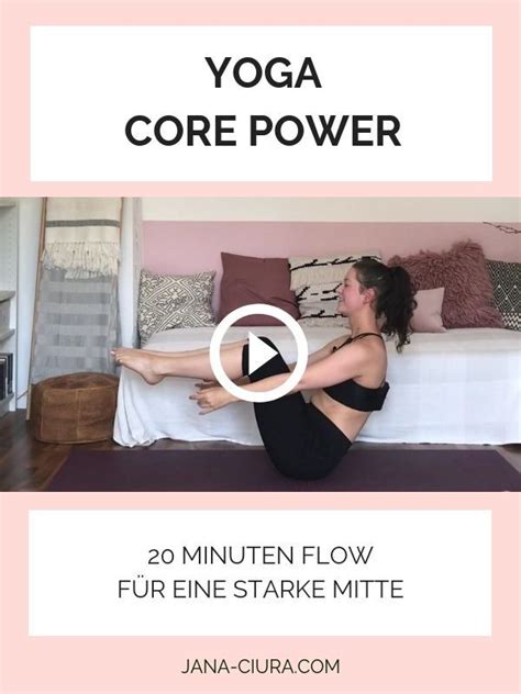 Video Core Yoga Für Einen Starken Bauch — Jana Ciura Meditation
