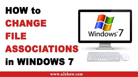 How To Change File Associations In Windows 7 Youtube