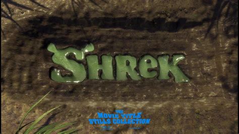Shrek 2001 Title Sequence Youtube