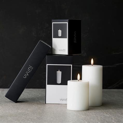 Wholesale Uyuni Lighting Everyday Essentials Nordic White Flameless