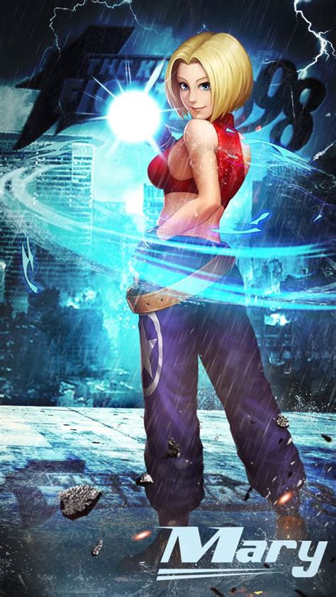 Blue Mary Art Of Fighting Fighting Games Video Game Characters Female Characters Snk Games