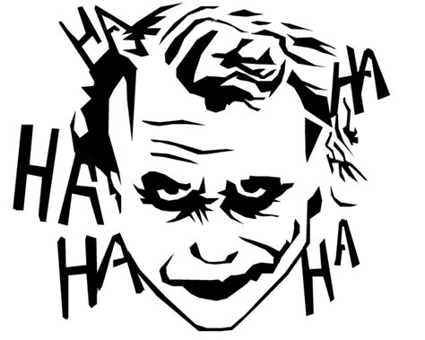 Stencil Dump No 71 Joker Kunst Joker Gesicht Kürbisse Schnitzen
