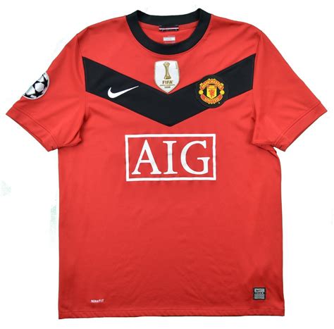 2009 10 Manchester United Cl Rooney Shirt M Football Soccer