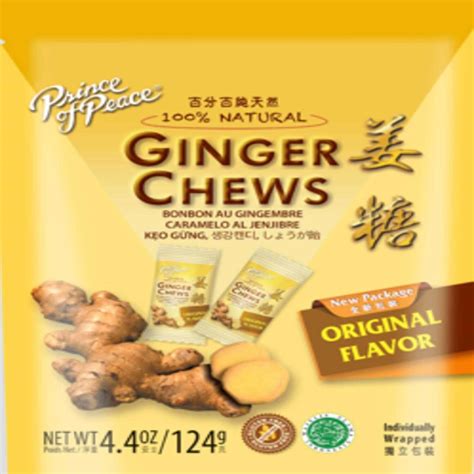 Prince Of Peace Ginger Chewy Candy 4 4 Oz Ace Hardware