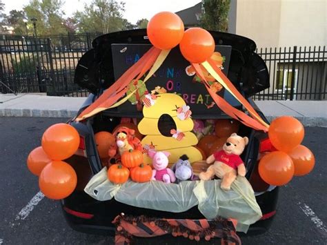 Trunk Or Treat Winnie The Pooh Fun Halloween Party Games Winnie
