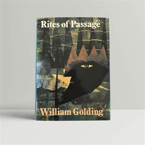 William Golding Rites Of Passage First Uk Edition 1980