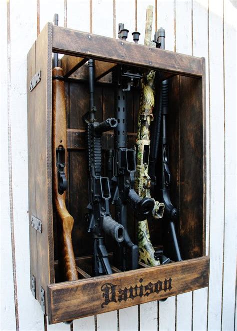 Purchasing a gun cabinet can be quite expensive, so to help the diy enthusiast, we have 21 four gun wall mount gun rack | etsy. Pin on Hope's Peak Private Academy