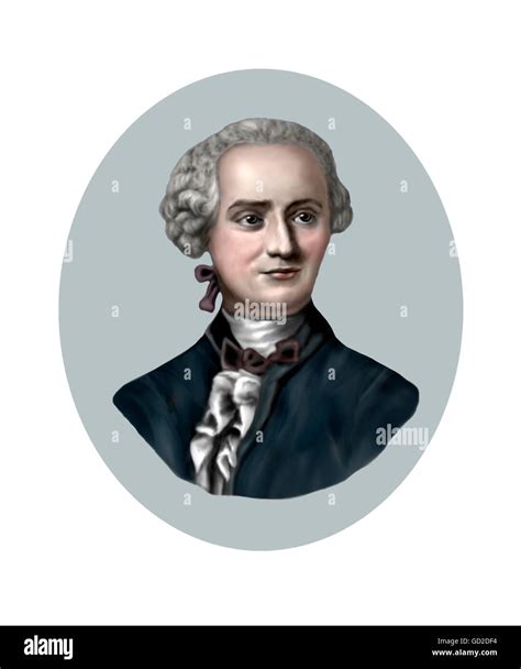 Jean Le Rond Dalembert 1717 1783 Philosopher Mathematician Stock