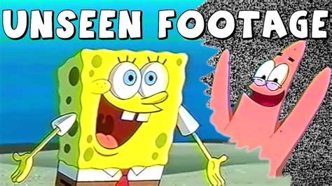 Rare Spongebob Footage You Havent Seen Youtube