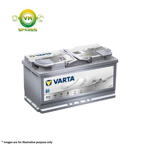 Varta Agm Battery 12v 850 Cca For Bentley Continental 60l W12 48v G14