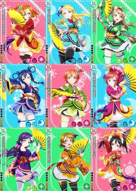 Love Live Card Sets Love Live Amino