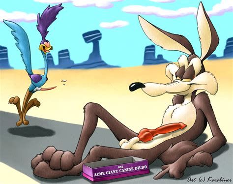 Post Karabiner Looney Tunes Road Runner Wile E Coyote Free Hot