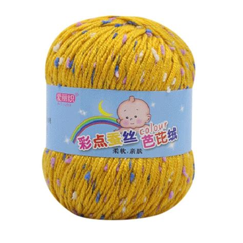 Buy Warm Diy Colorful Baby Wool Yarn For Knitting
