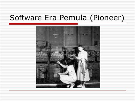 Pembentukan malaysia 16 sept 1963: Perkembangan Software Komputer