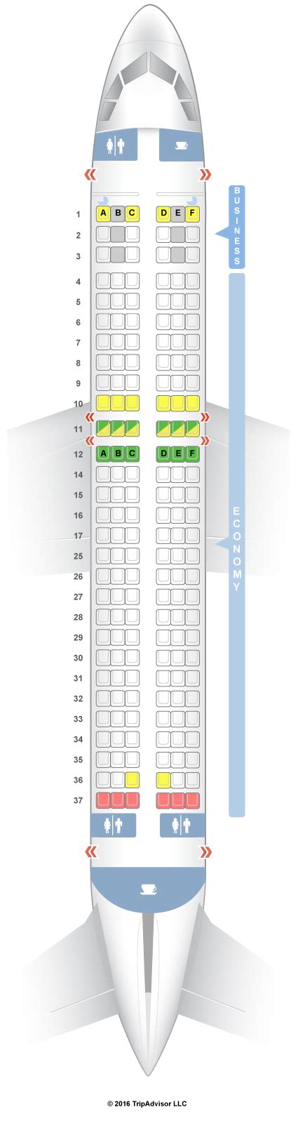 A320 Sitzplan