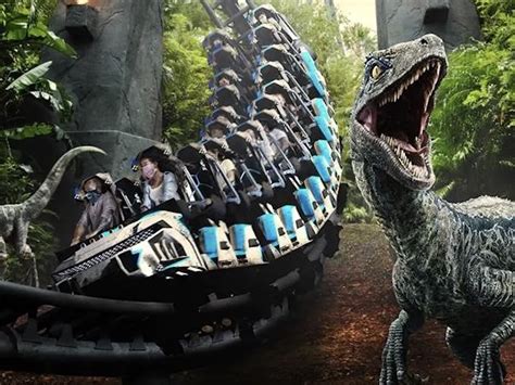 Jurassic World Velocicoaster Gets An Opening Date Magic Guidebooks