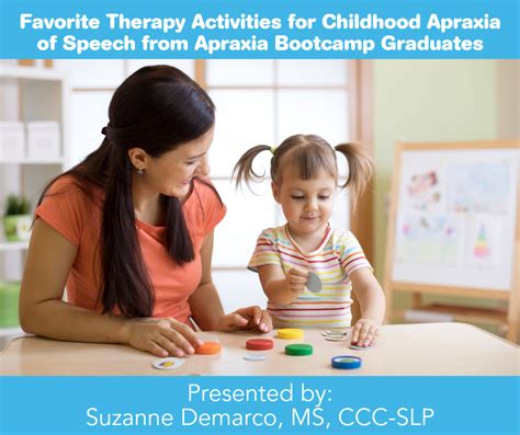 Favorite Therapy Activities For Childhood Apraxia Of Speech From