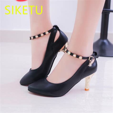 Siketu 2017 Free Shipping Spring And Autumn Women Shoes High Heels Shoes Wedding Shoes Sex Party