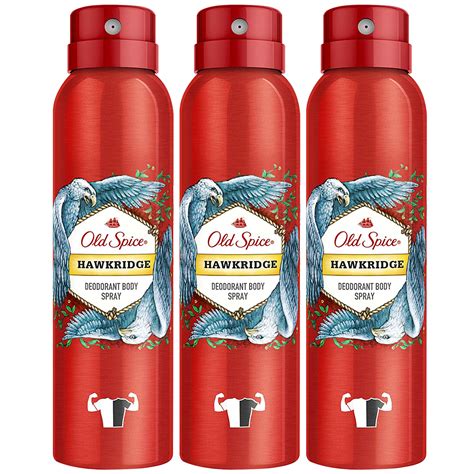 Old Spice Deodorant Body Spray Hawkridge Scent For Men 507 Ounce