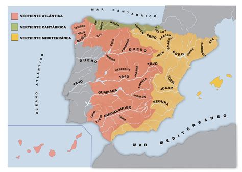 Más De 100 Imágenes Y Mapas De Ríos De España Nuevo Móvil