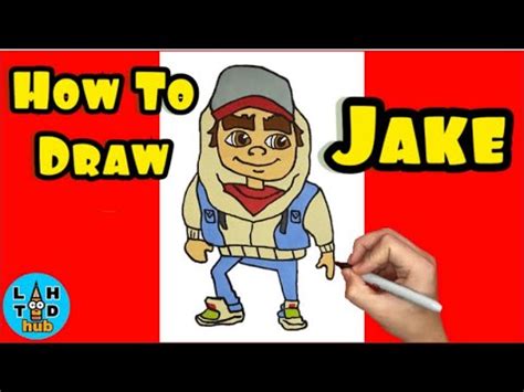 How To Draw Jake From Subway Surfers YouTube