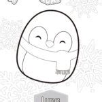 You can print pac man coloring pages for kids for free, in a4 format. Humphrey from Squishmallows Coloring Pages - XColorings.com