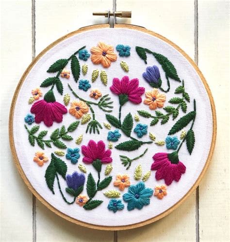 Patterns Digital Hand Embroidery Pattern Embroidery Pdf Embroidery
