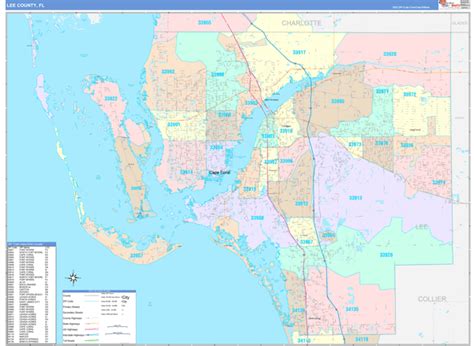 Top 67 Imagen Lee County Map Fl Vn