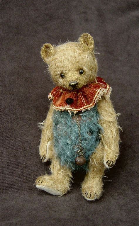 Stuart Vintage Style Ooak Mohair Artist Art Bear By Aerlinnbears Old