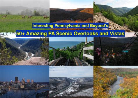 50 Amazing Pa Scenic Overlooks And Vistas Interesting Pennsylvania