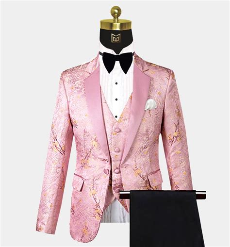 Blush Pink Tuxedo Suit Artofit