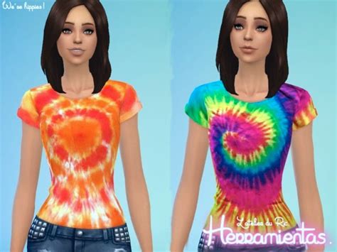 My Sims 4 Blog Herramientas Hippie T Shirts